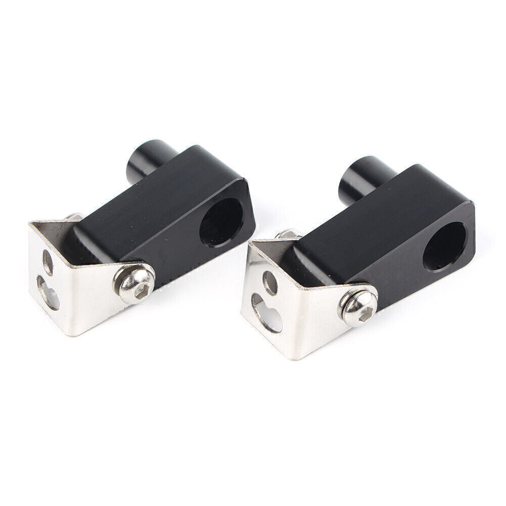 For Motorcycle Modification Support Holder Metal Alloy 2 x Fog Light Bracket