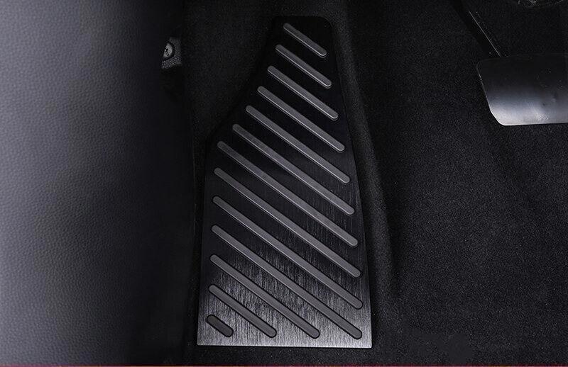 for Toyota RAV4 19-2024 Black steel Car Rest Pedal Left Side Foot Pedal Pad Trim