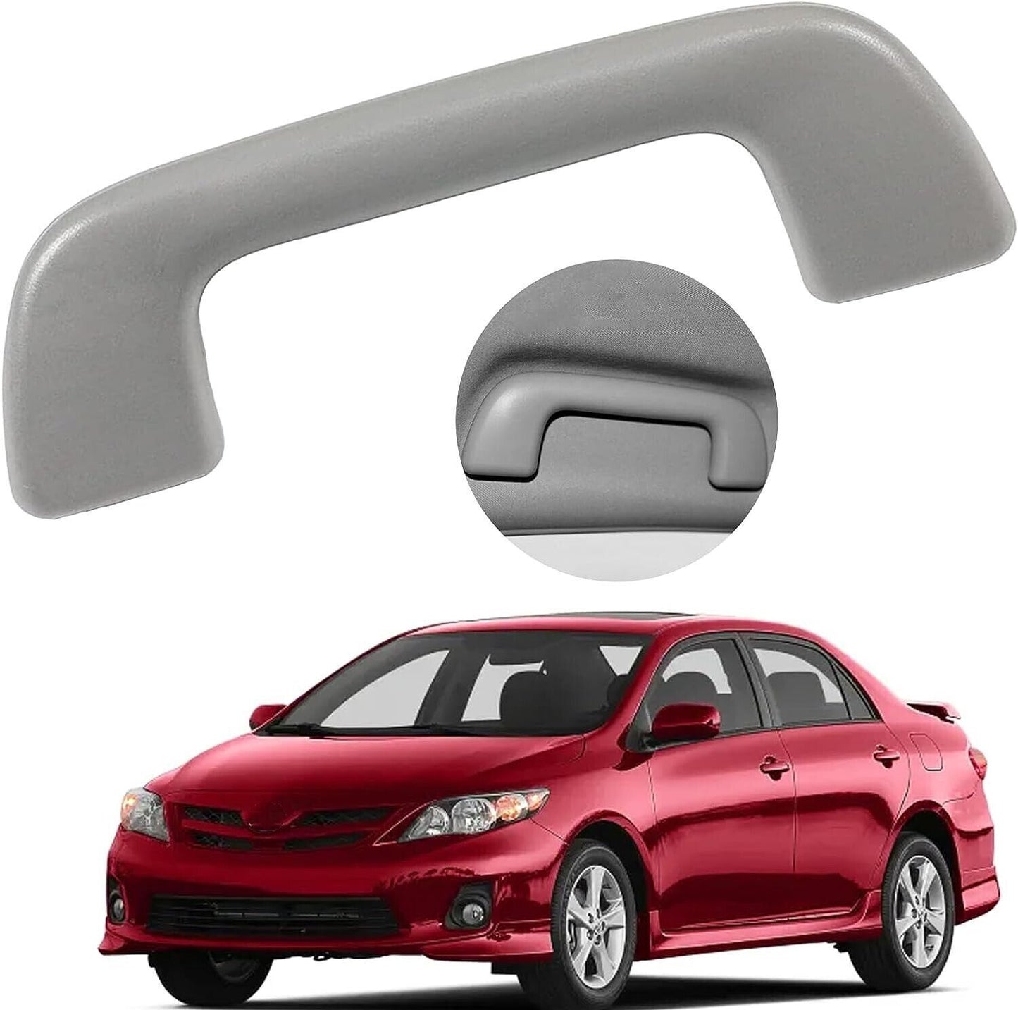 Grab 1X - Right Front Inner Roof Ceiling Handle for Toyota for Corolla Yaris Rav4