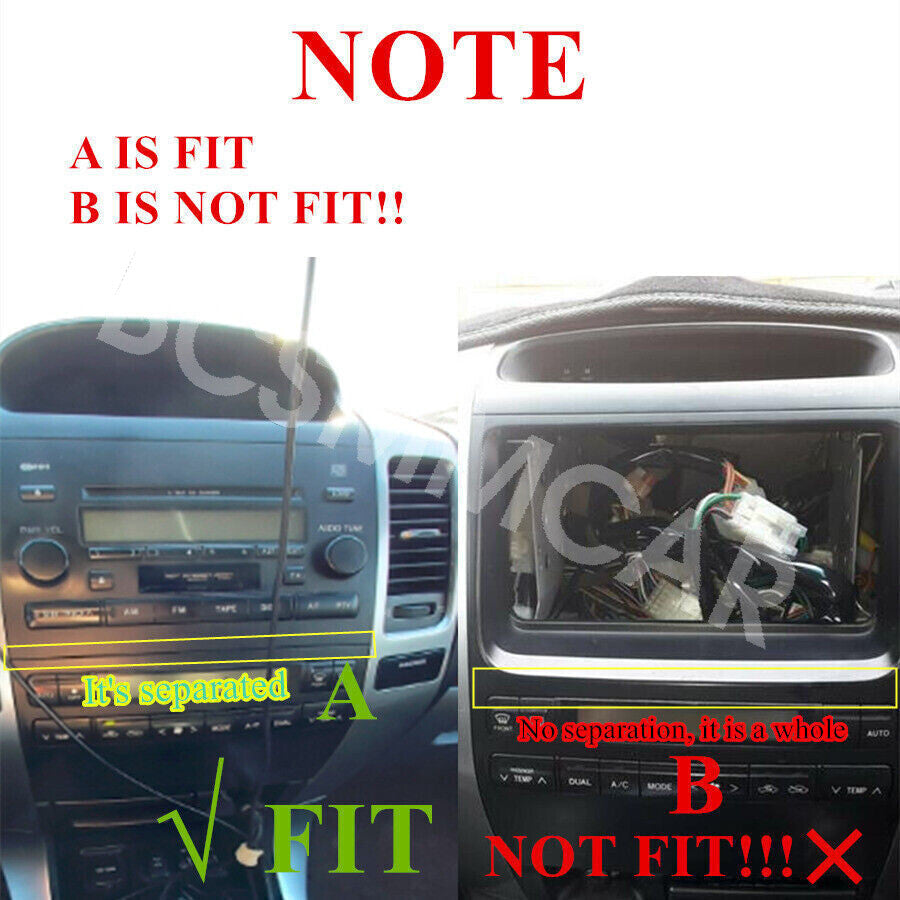 9in Android Navigation Car GPS Stereo Radio Wifi Fit for Lexus GX470 2002-2009