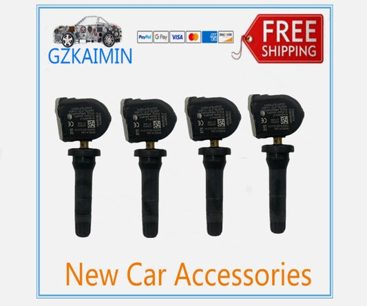 4-pack Equipment Manufacturer 13597645 for GM for Chevrolet Jimmy for Cadillac Baker Tire Pressure Sensors