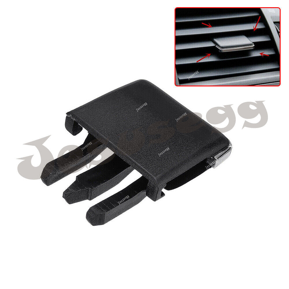 Qty 2:Black Air Conditioning Vent Blade Slice Clip Leaf for Toyota for Corolla 04-10