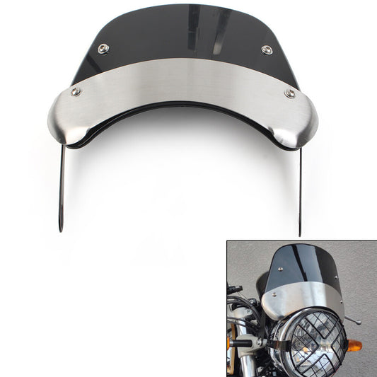 5-9,45 Scheinwerfer Windschutzscheibe Windabweiser f¨¹r for Suzuki for Honda Schwarz