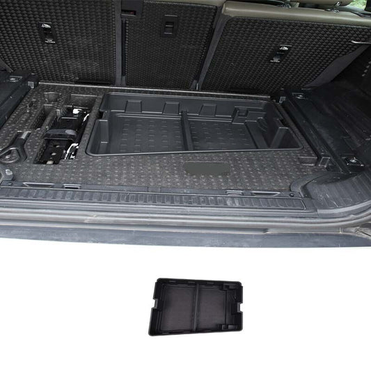 1PC Storage Box Tray for Land Rover for Defender 20-2023 Trunk Organizer ABS Black