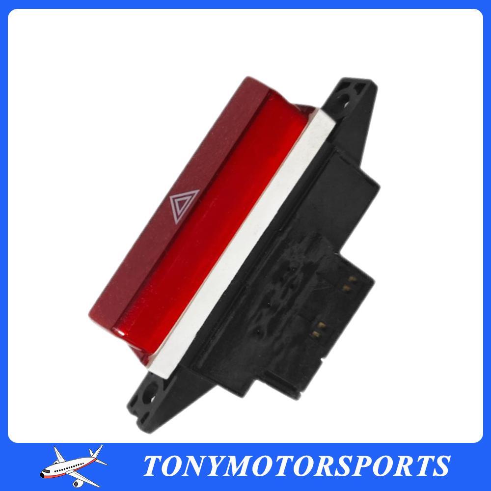 Black Red Hazard Button Switch Fits for Honda for Accord Sedan Coupe 2013-2017