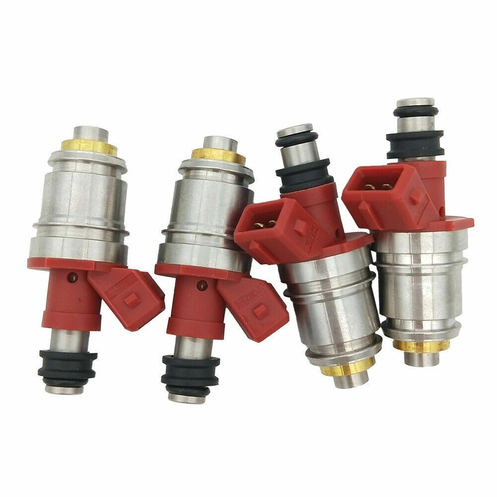 JS21-1 Fuel Injector 4X for Nissan D21 Pickup 2.4L 1990-1994 1660086G10