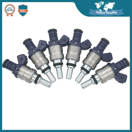 6PCS Fuel Injectors FJ663 13641439800 for BMW 330i 530i X5 X3 Z4 2001-2006 3.0L