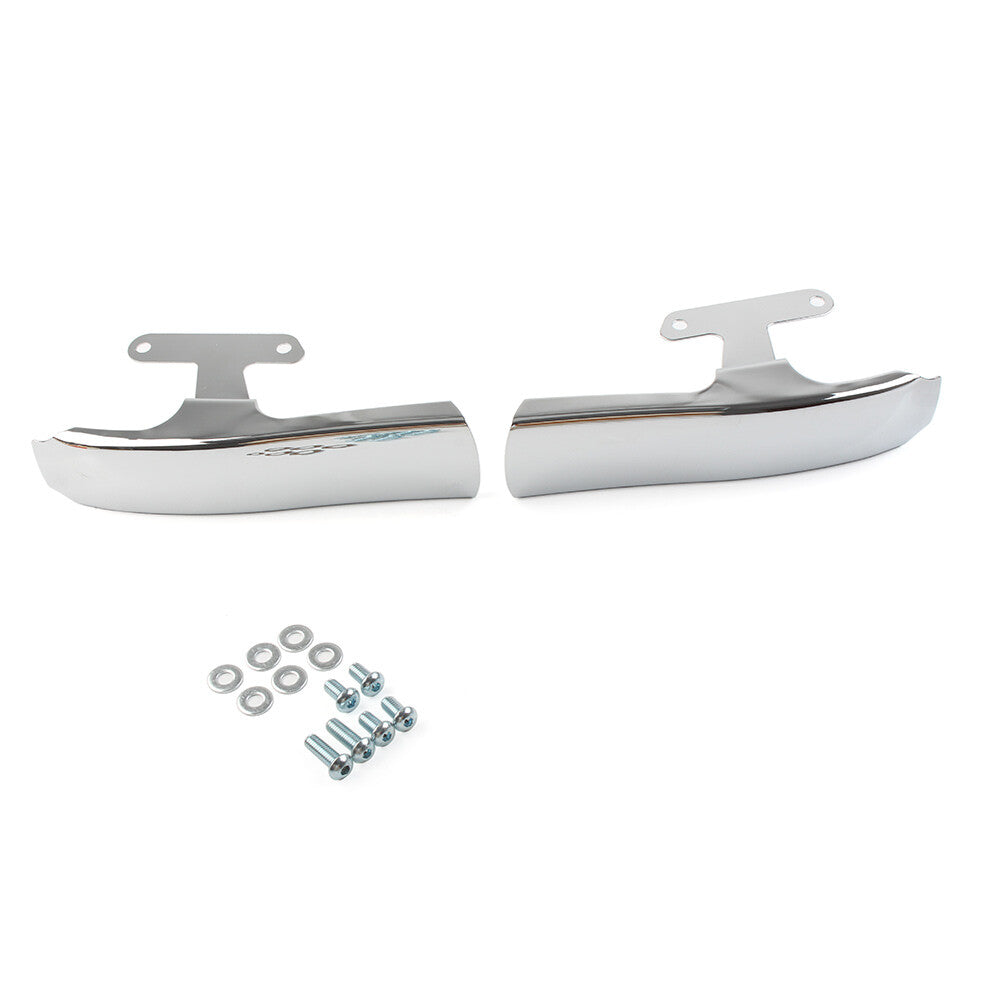 Fender-Satteteltaschen-F¨¹llblenden f¨¹r for Harley-Davidson Touring 2009-13 Paar Chrom