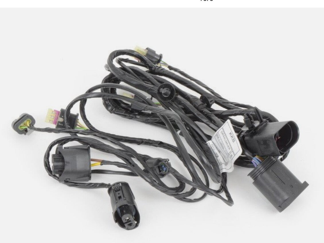 Front Bumper Parking Sensor Wiring Harness Set for BMW X3 F25 06/2009-08/2017