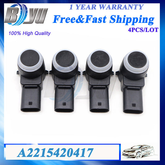4PCS PDC Parking Aid Sensor A2215420417 for Mercedes-Benz C-Class W211 W203 W204