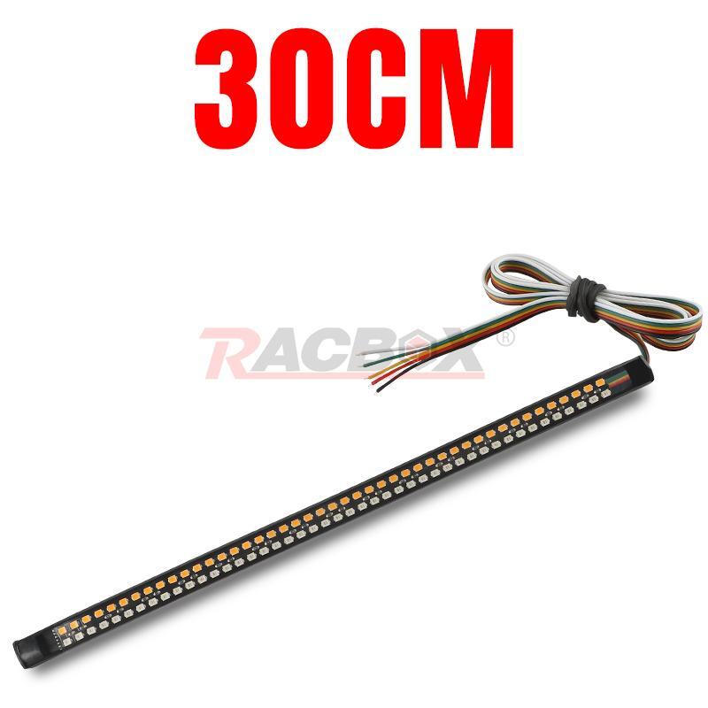 90 LED Strip Tail Light Brake Turn Signal Running Lamp DRL 30cm for Motorcycle