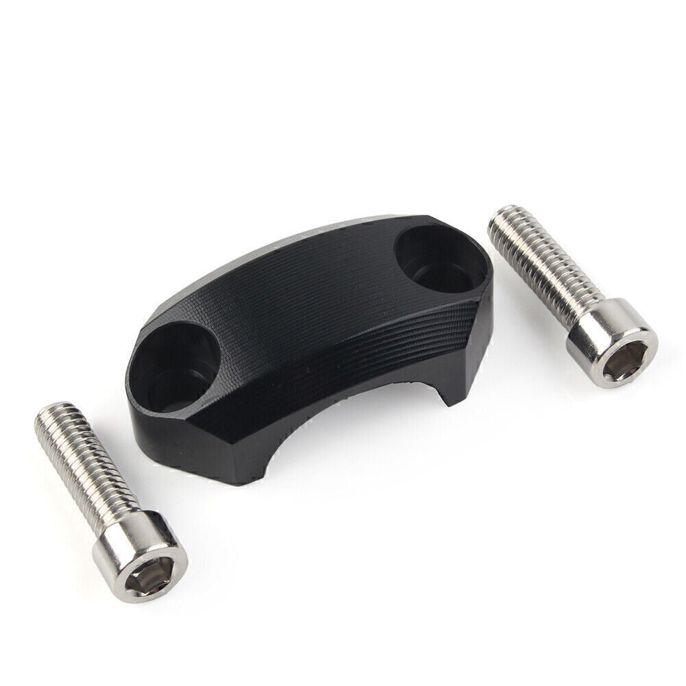 22mm Master Cylinder Perch Clamp Cover Black for Motocross MX Enduro Motorbike