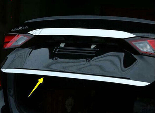 1X Stainless Chrome Rear Trunk Lid Gate Edge Cover Trim for Nissan Altima 19-22