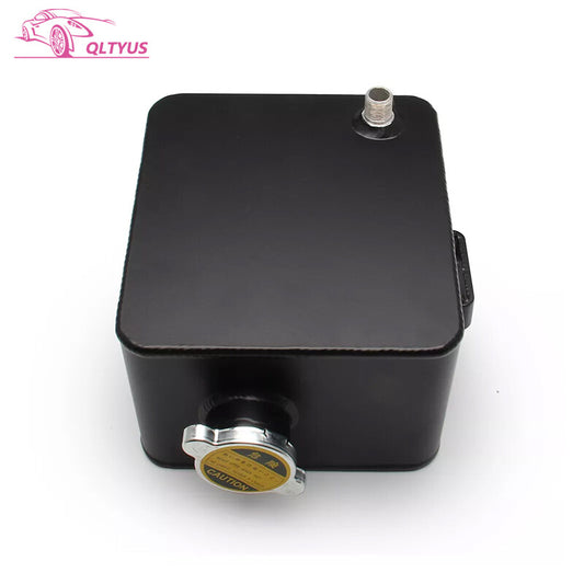 2.5L Aluminum Polished Radiator Coolant Overflow Bottle