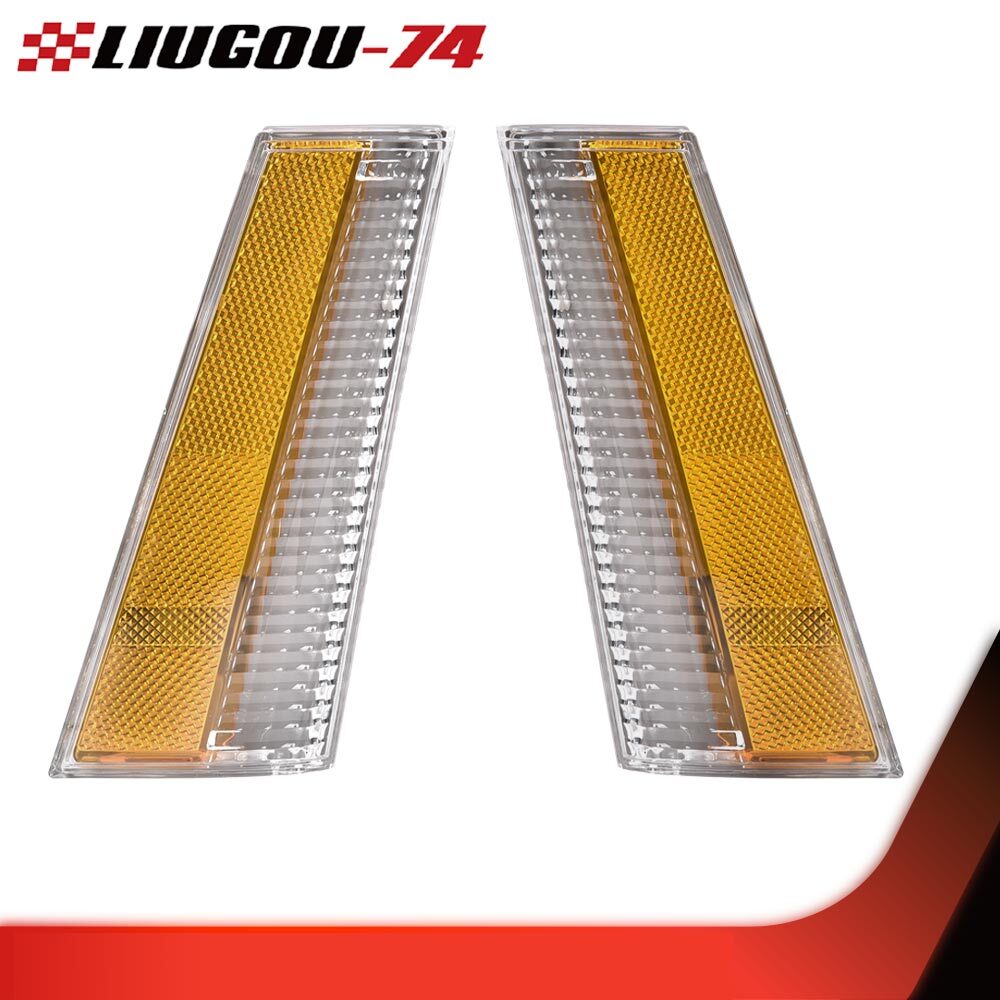 2-piece headlamp side marking rotating lamp lens suitable for 1978-1979 MALIBU EL CAMINO