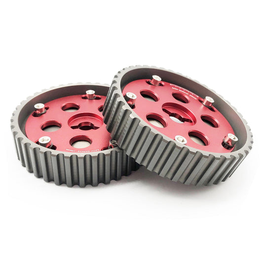 RED 2PCS Adjustable Cam Gears Kit for Suzuki for Swift GTI G13B engine