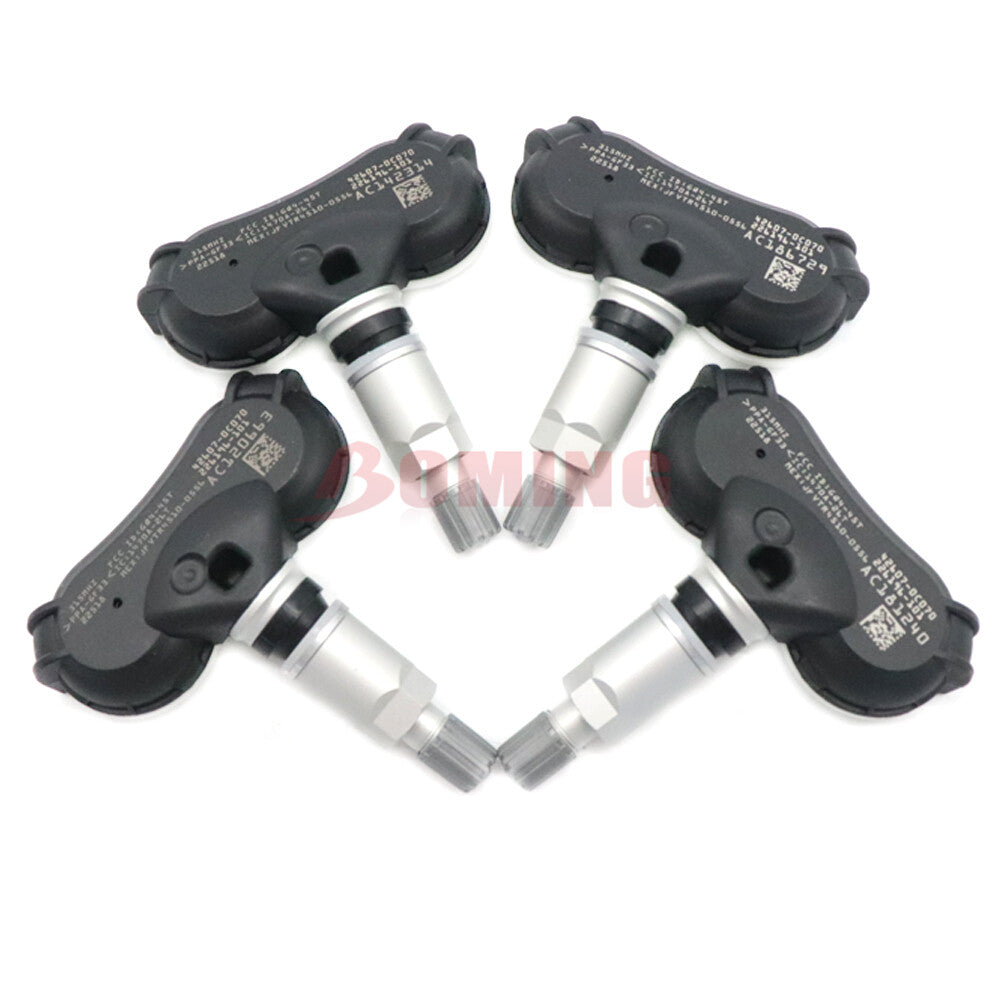 4PCS NEW 42607-0C070/08010 TPMS Tire Pressure Sensors for Toyota for Sienna Tundra