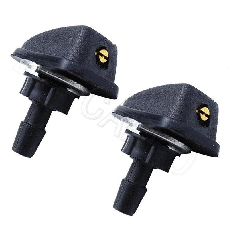 2-Pack Universal Windshield Washing Machine Nozzle Wiping Spray Head for Cars