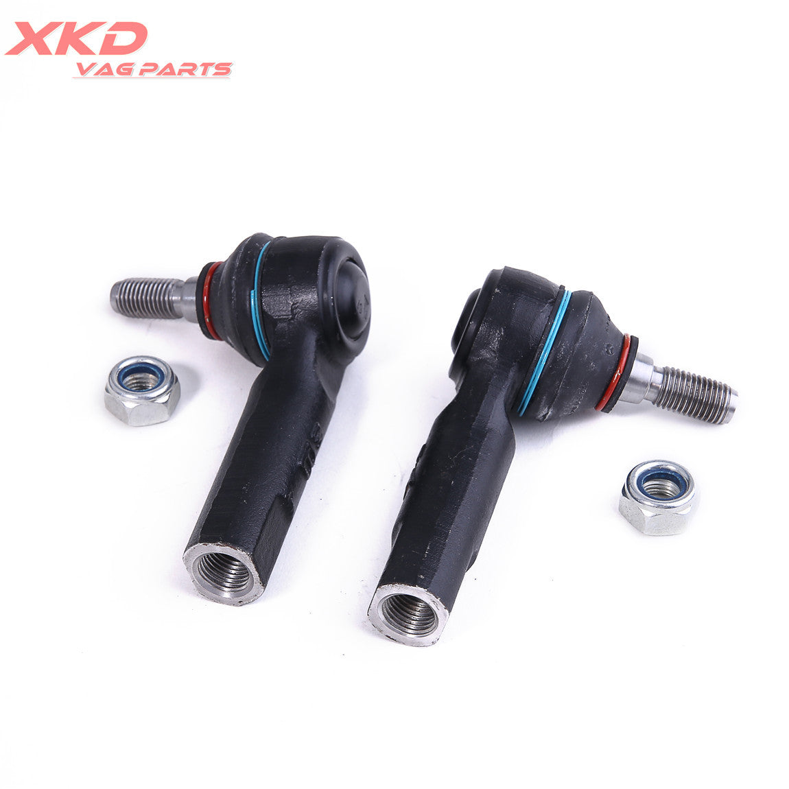 2-Piece Steering Tie Pole End Ball Joint for Volkswagen Beetle, for Jetta , for Golf , Polaroid, for Audi S3
