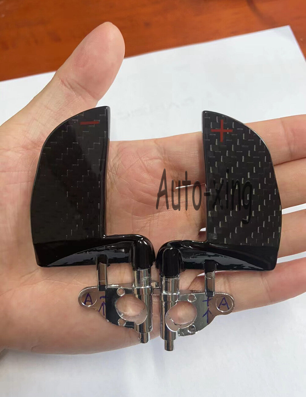 for Dodge Charger for Challenger SXT GT R/T SRT HELLCAT Carbon Fiber Paddle Shifters