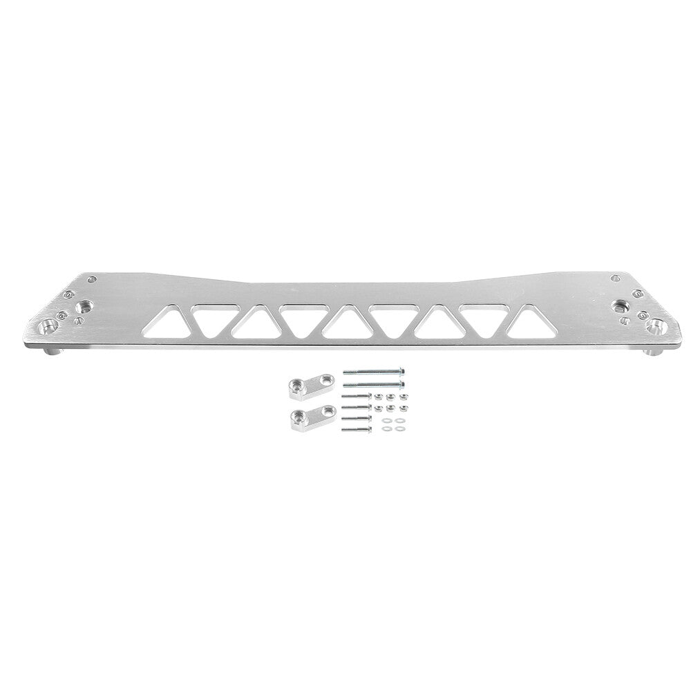 Billet Rear Lower Subframe Brace Tie Bar for 1996-2000 for Honda for Civic EG Silver