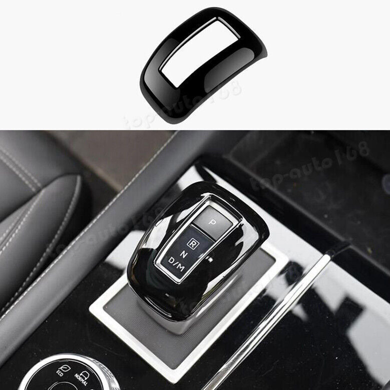 Glossy Black Inner Gear Shift Knob Cover Trim for Mitsubishi Outlander 2022-2024