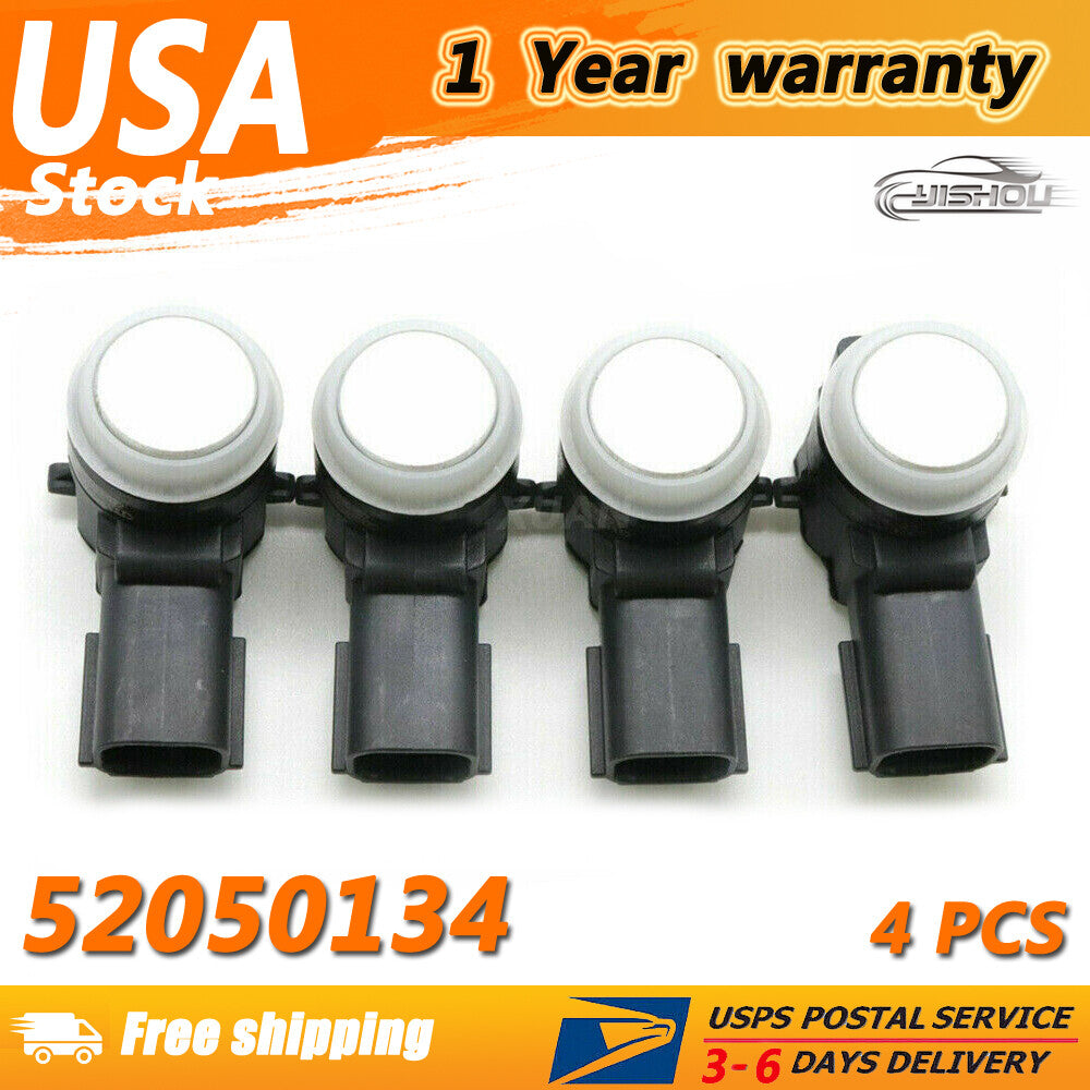 4PCS 52050134 Silver PDC Parking Sensor Bumper Aid Backup For GM for Buick for Cadillac
