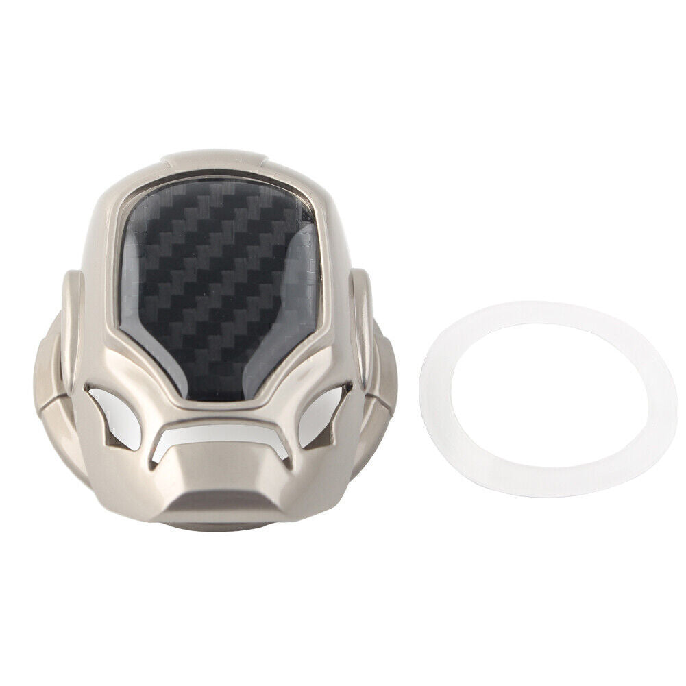 Car Ignition Engine Decor Ring Trim Cover Cap Start Stop Button Golden Universal