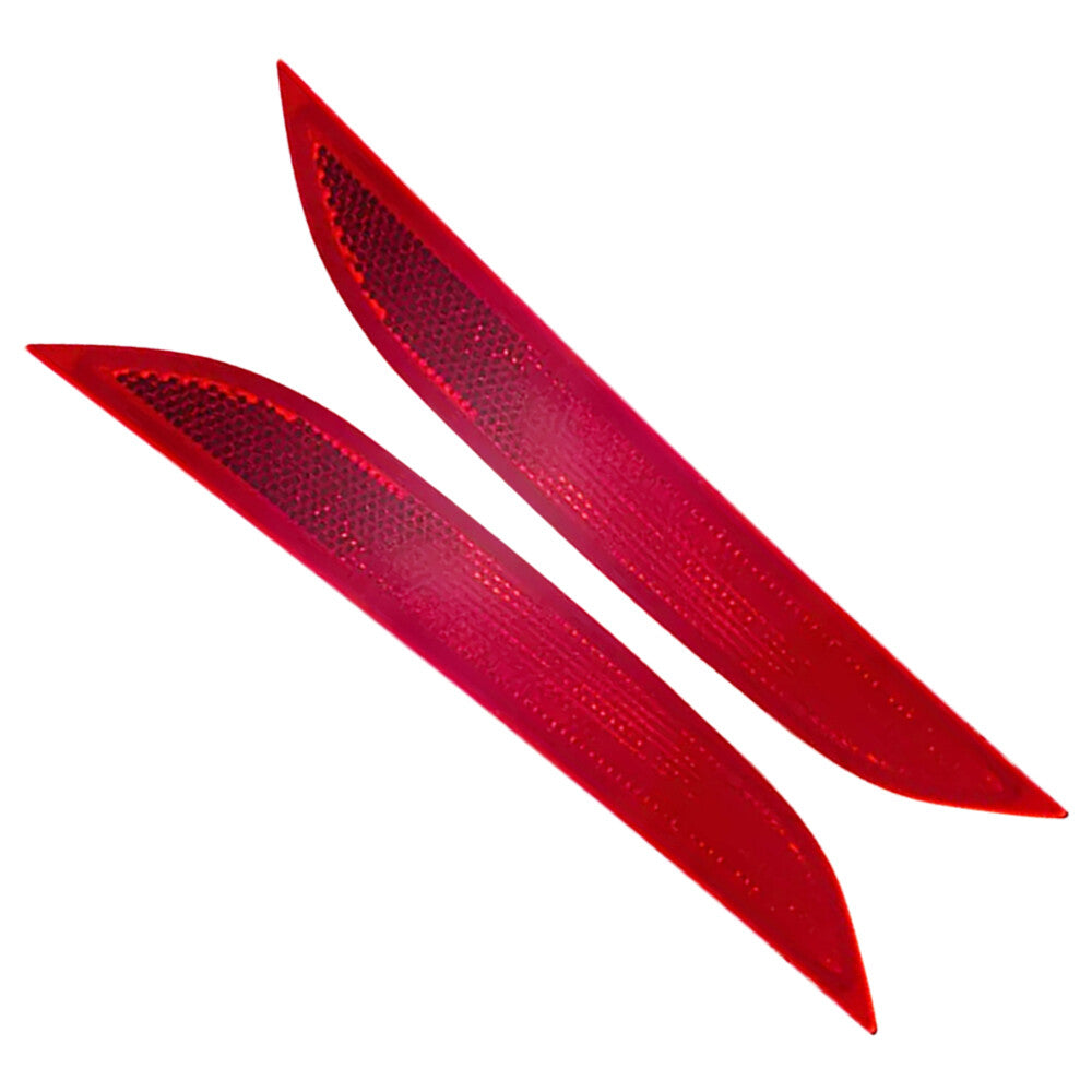 Pair Rear Side Bumper Reflector Left+Right Red For M5 F90 2018-2023 Replacement
