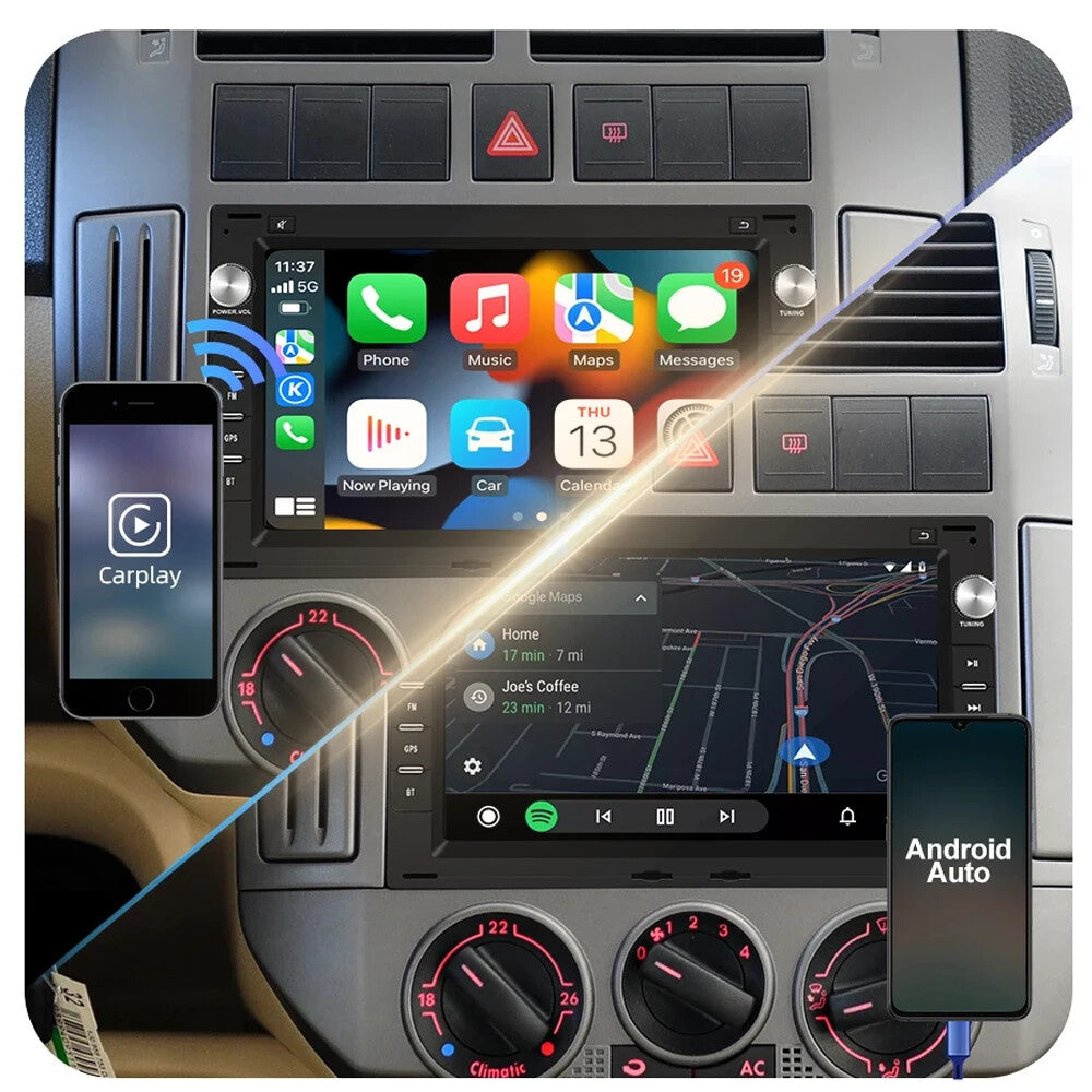 Android Car Radio for VW for Volkswagen for PASSAT B5 MK4 MK5 Player CarPlay Auto Screen