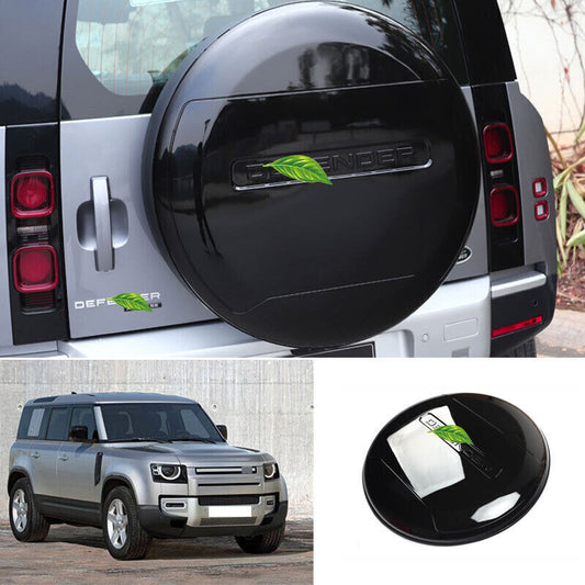 Tire Cover Tailgate Trunk Spare Glossy Black for Land Rover for Defender 2020-2023