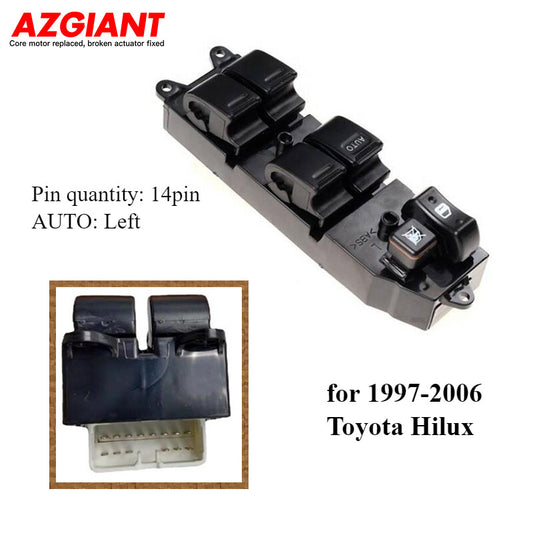 Master Driver Left Power Window Door Switch for 1997 - 2006 for Toyota Hilux