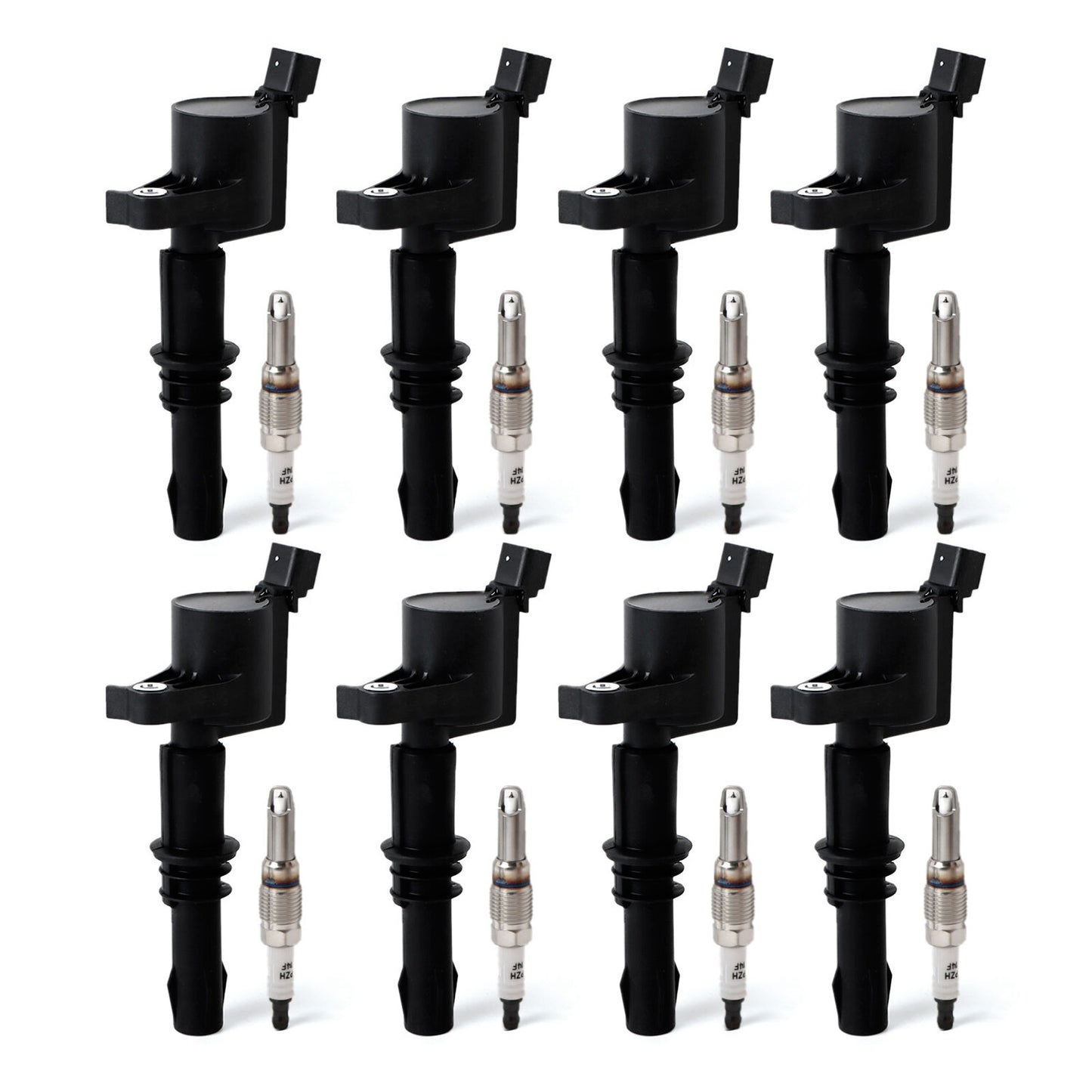 8X Ignition Coil  Iridium Spark Plug Kit For 2005-2008 for Ford for Mustang V8 4.6L