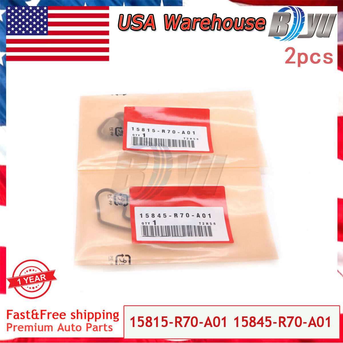 Cylinder VTEC Head Solenoid Gasket Spool for Honda 15815-R70-A01 15845-R70-A01