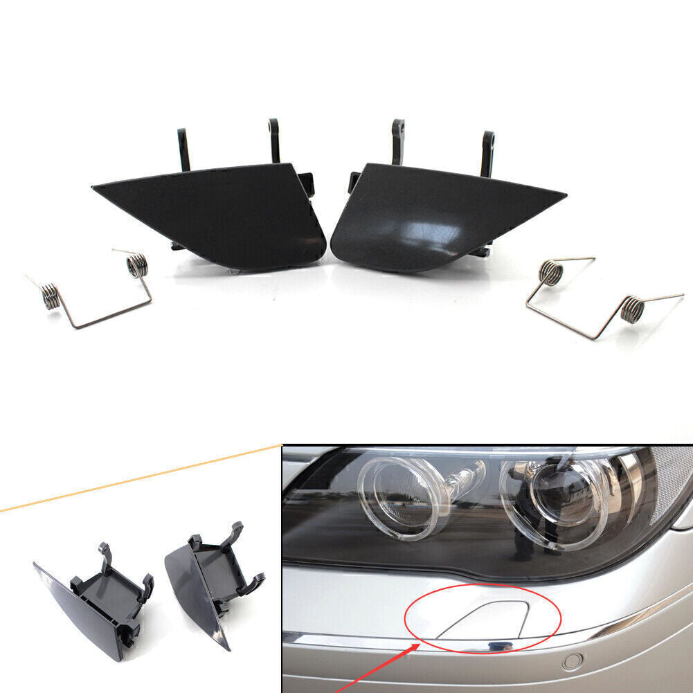 Front Bumper Headlight Washer Cover Cap for BMW 7-series E65 E66 2005-2008 2007
