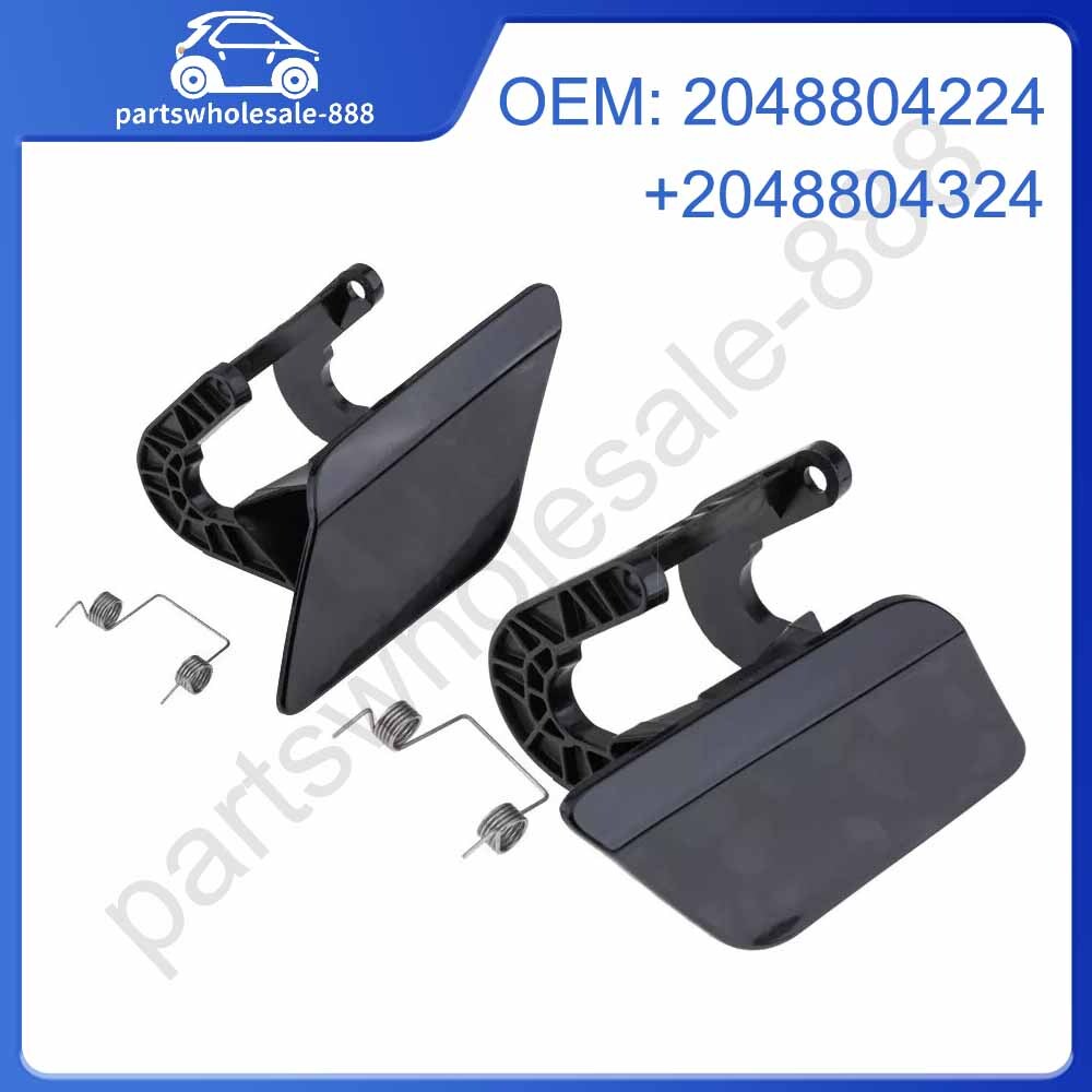 LR Headlight/Washing Machine Spray Nozzle Cap for Mercedes-Benz C-Class W204 C250 C350 C63