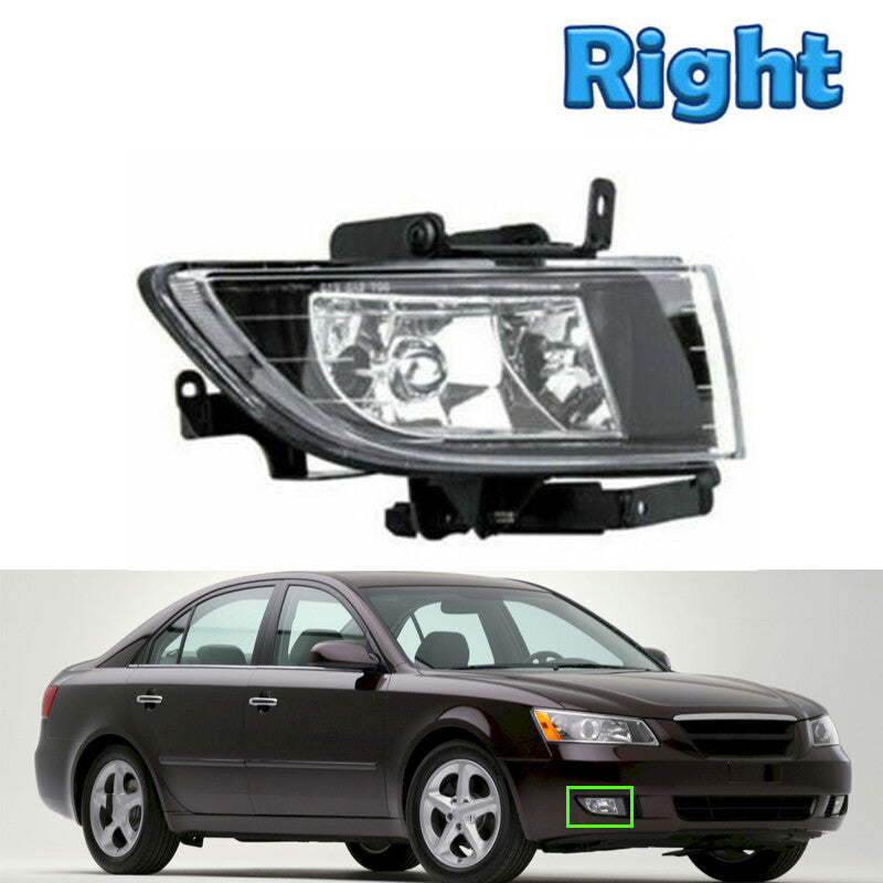 Right Front Fog Light Driving Lamp Passenger side for Hyundai Sonata 2006-2010
