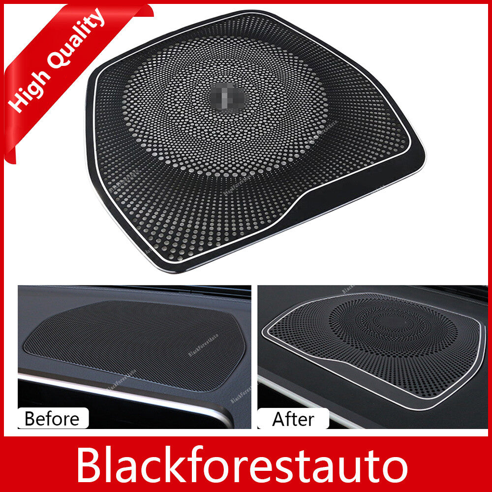 Front Dashboard Speaker Cap Fits for Mercedes for Benz C GLC Class W201 Left Black 15-21