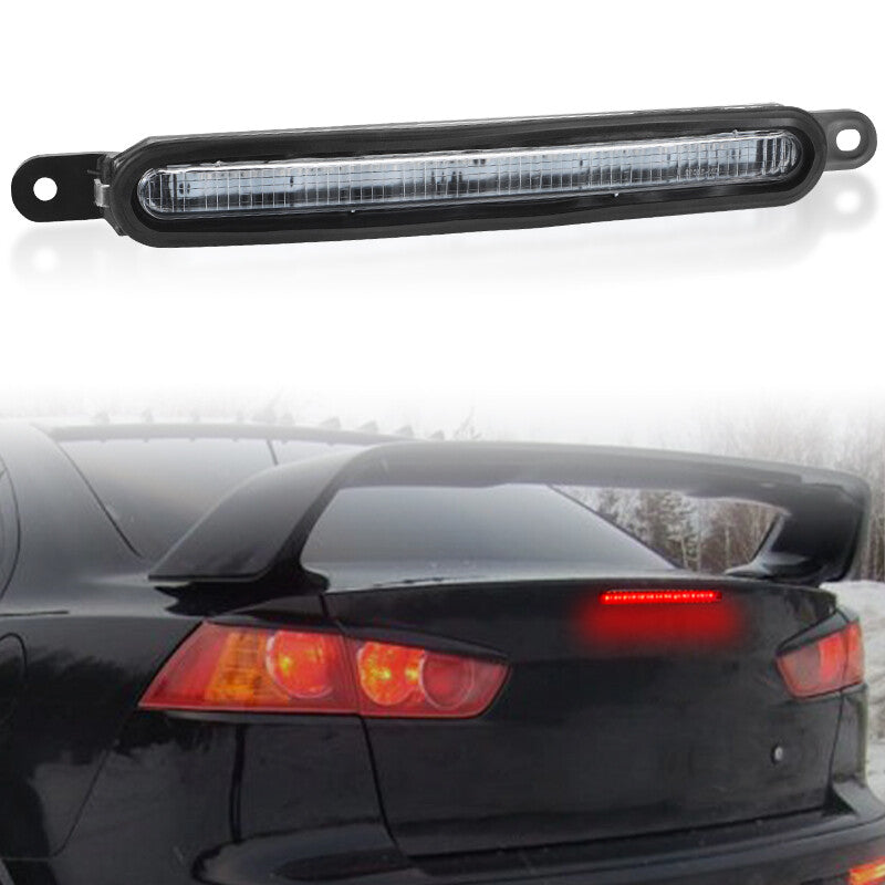 High Mount Tail 3rd Stop Brake Light Clear Lens for Mitsubishi Lancer 2008-2016