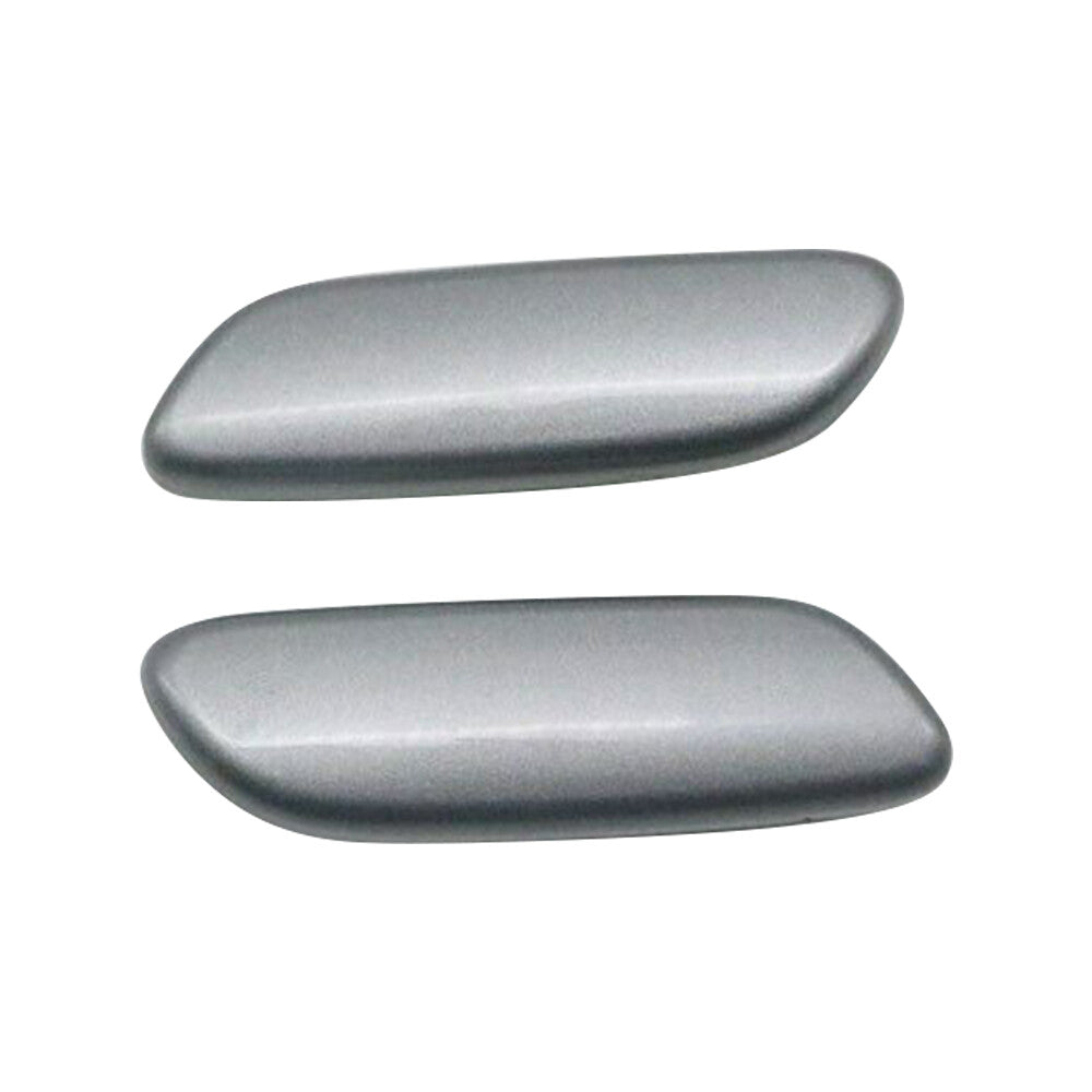 Front L+R Headlight Washer Nozzle Cover Silver For 06-08 for LEXUS IS250 IS300 IS350