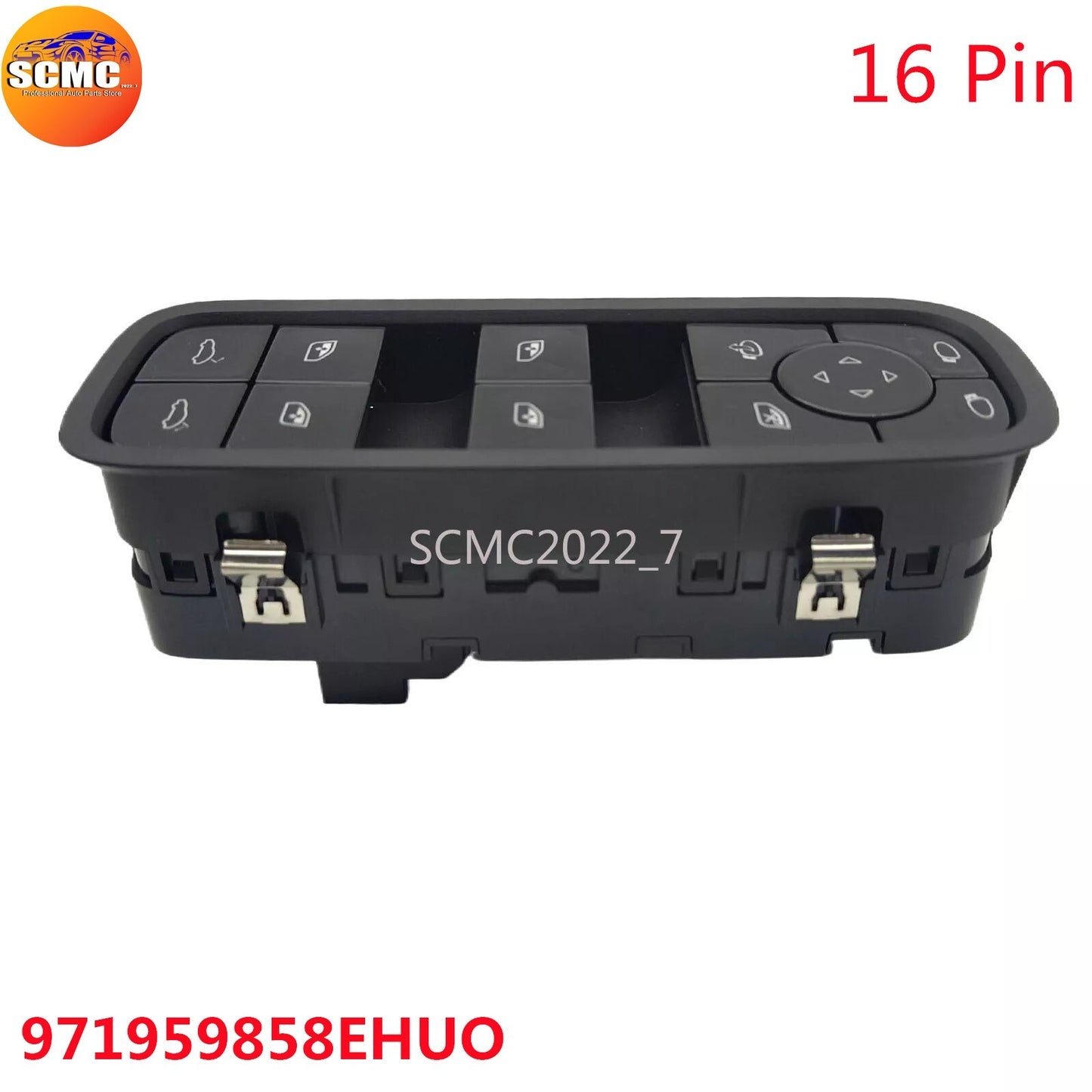 Front Left Power Window Switch for Porsche for Cayenne for panamera 971959858EHUO 16 Pin