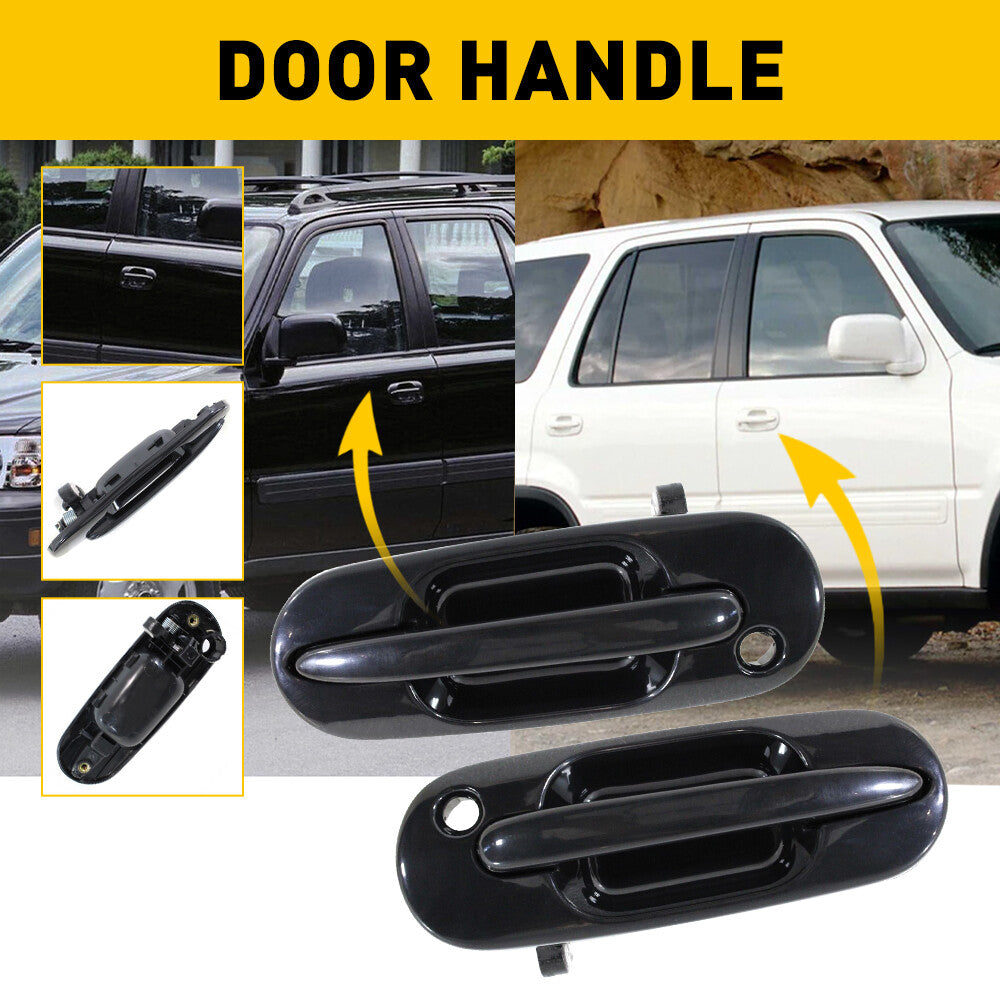 The front left and right exterior door handles are compatible with 1997-2001 for Honda CR-V 2x models.