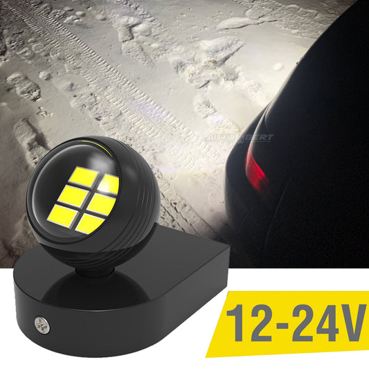 6LED Auxiliary Reverse Light Auto Parking Tail Light Signal Lamp Car Accessories