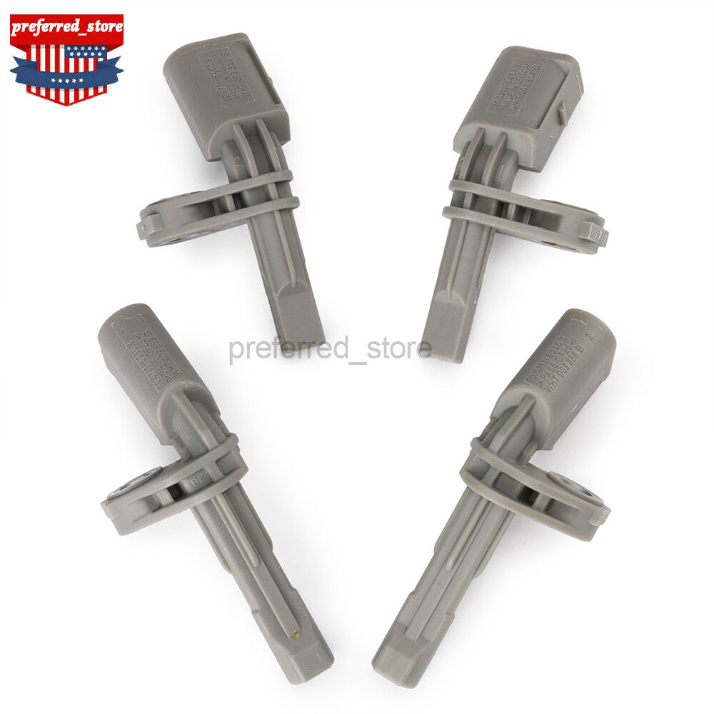 Four ABS wheel speed sensors suitable for Volkswagen for Golf , for Tiguan 4motion, for Audi TT, Quattro WHT003857A