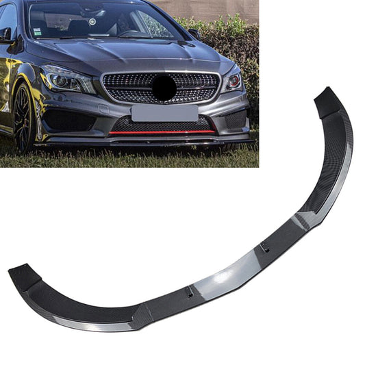 Front Bumper Splitter Lip Spoiler for Mercedes-Benz CLA Class C117 2013-2015 14