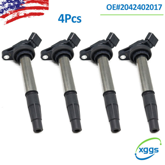 4 Ignition Coils for Toyota for Corolla Matrix Prius 1.8L L4 for Scion XD 90919-02258
