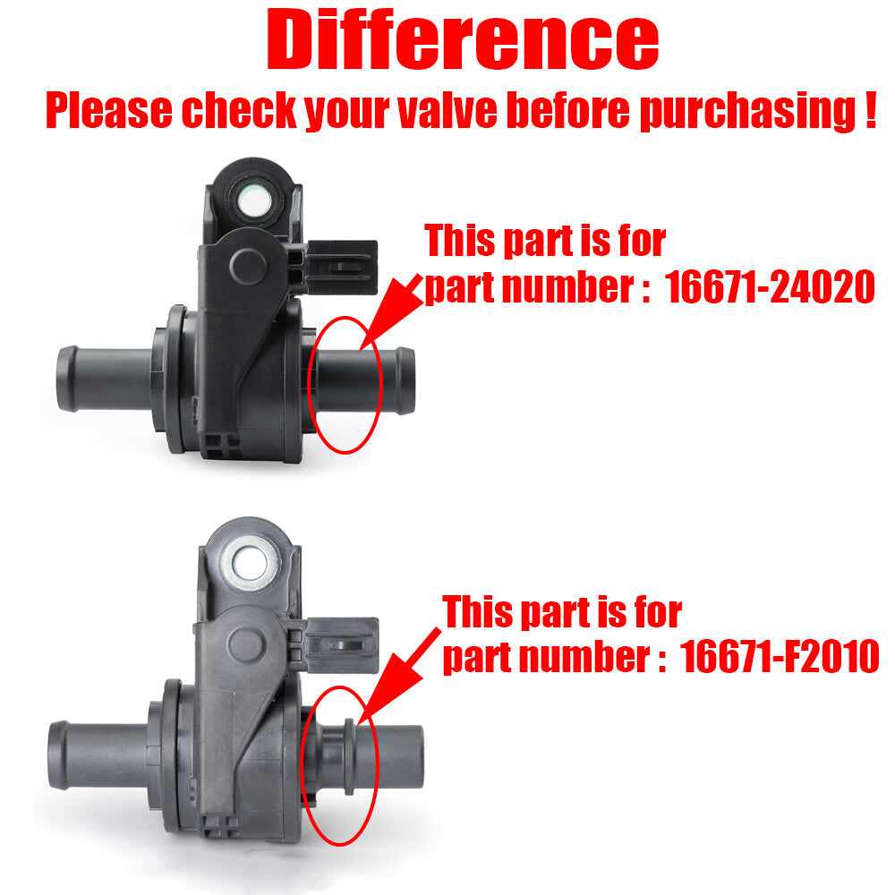 16671-24020 Coolant flow control bypass valve suitable for Toyota Rav4, for Corolla , and for Camry .