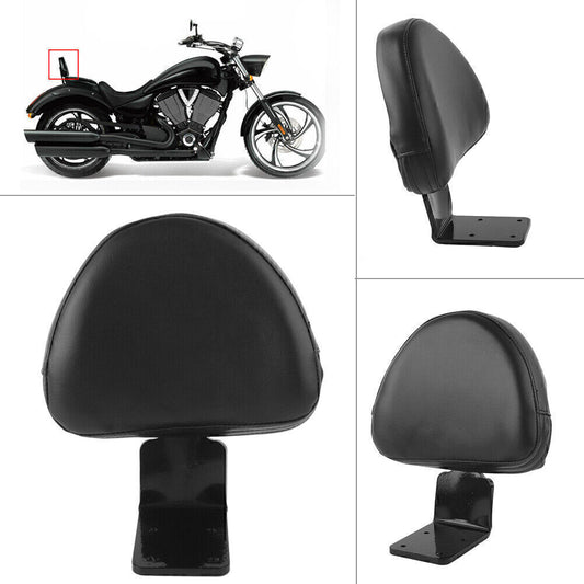 Rear Backrest Sissy Bar Cowl Black Fits Victory Vegas Kingpin High Ball Jackpot