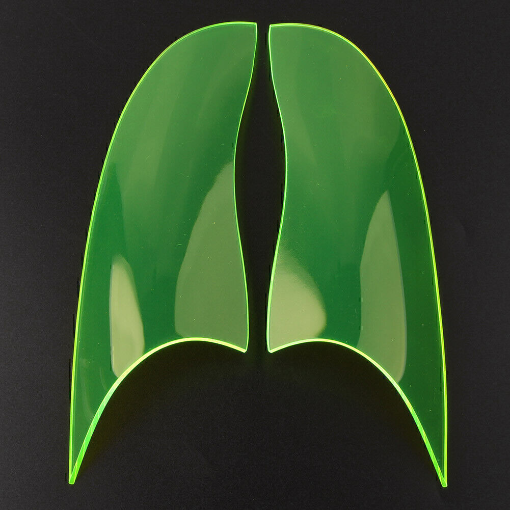 Front Headlight Guard Shield Screen Lens Cover for KAWASAKI ZX-10R 2016-18 Green