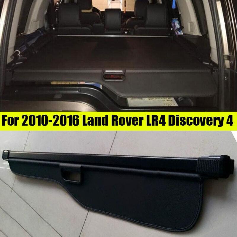 for Land Rover LR4 Discovery 4 2010-16 Rear Tail Trunk Cargo Cover Shield Black